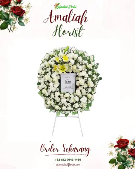 Krans Bunga Duka Widodaren